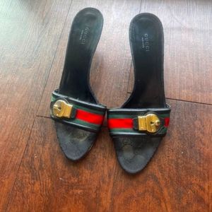 Reserved for @emeraldgardenia COPY - COPY - Gucci Heels/Sandals S8.5